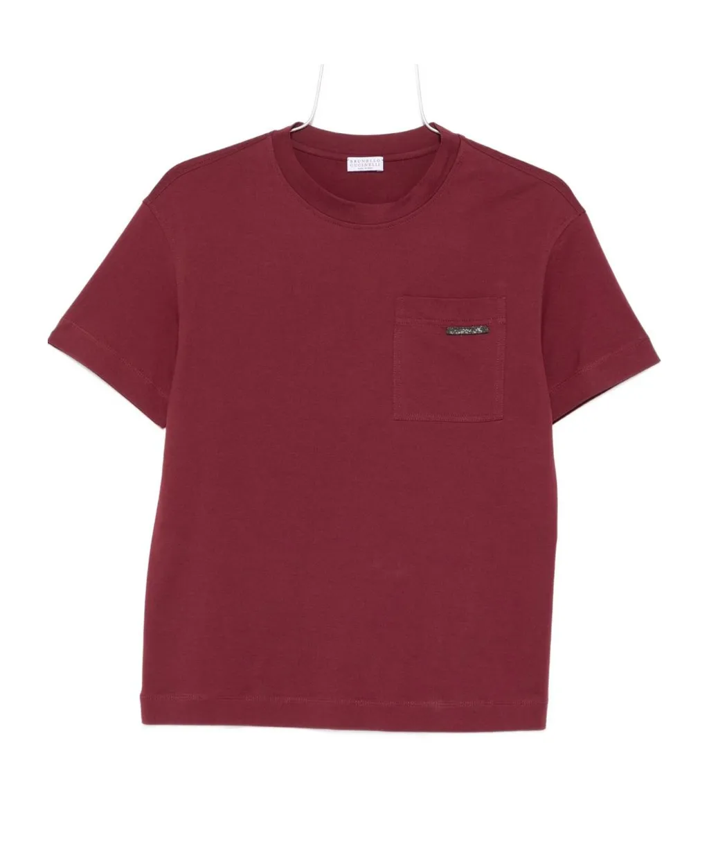 Chest-Pocket Cotton T-Shirt