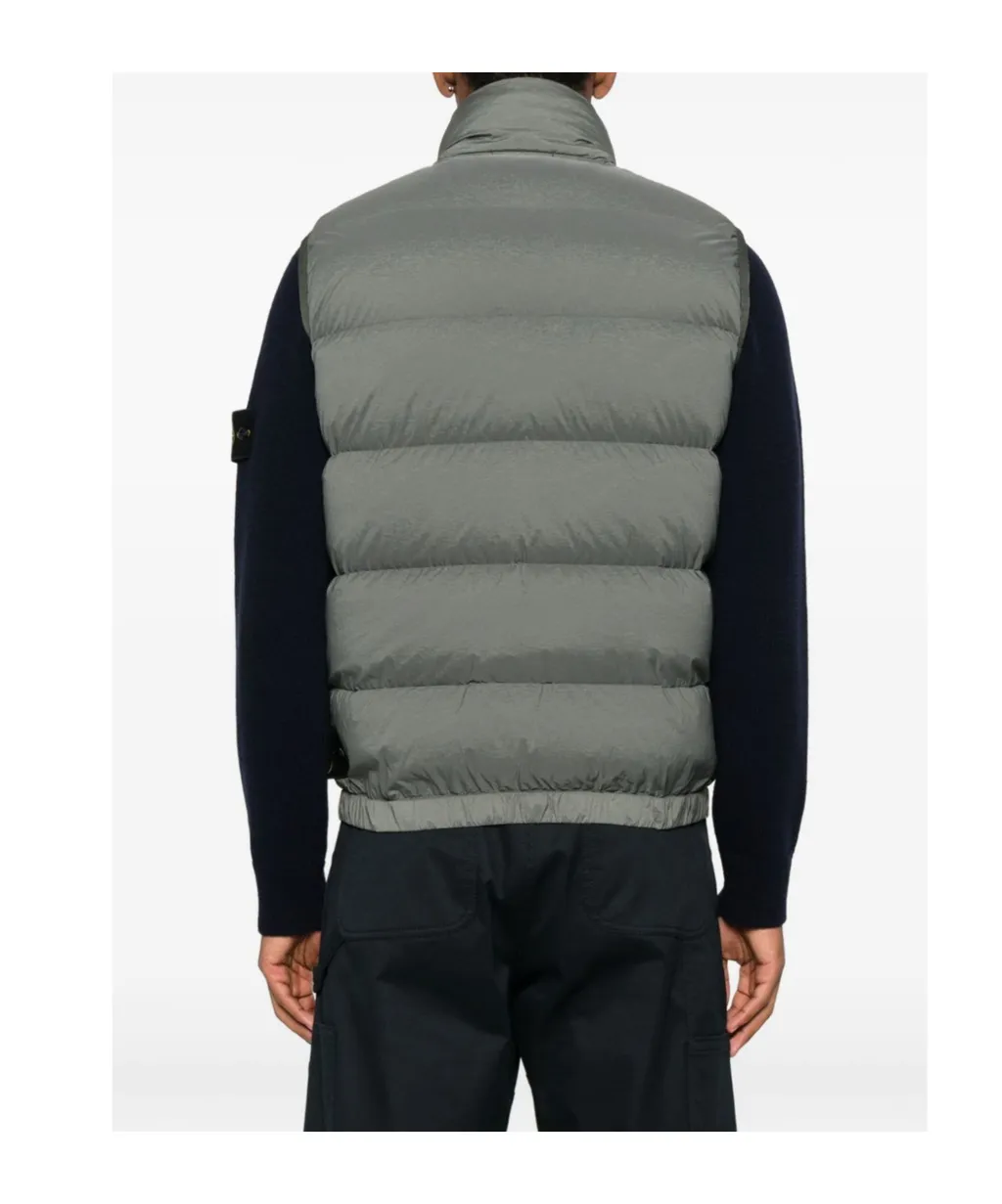 Stone Island Zip-Up Quilted Gilet