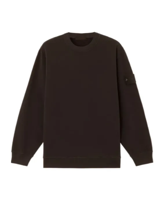 Stone Island Logo Patch Crewneck Sweatshirt