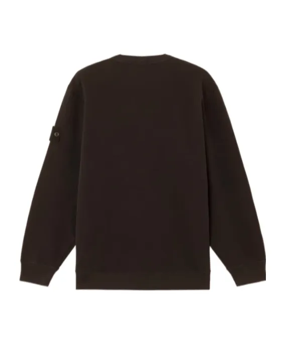 Stone Island Logo Patch Crewneck Sweatshirt