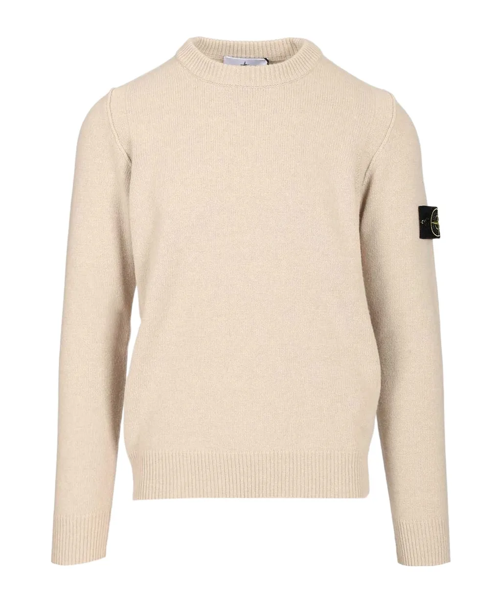 Badge Crew-Neck Sweater
