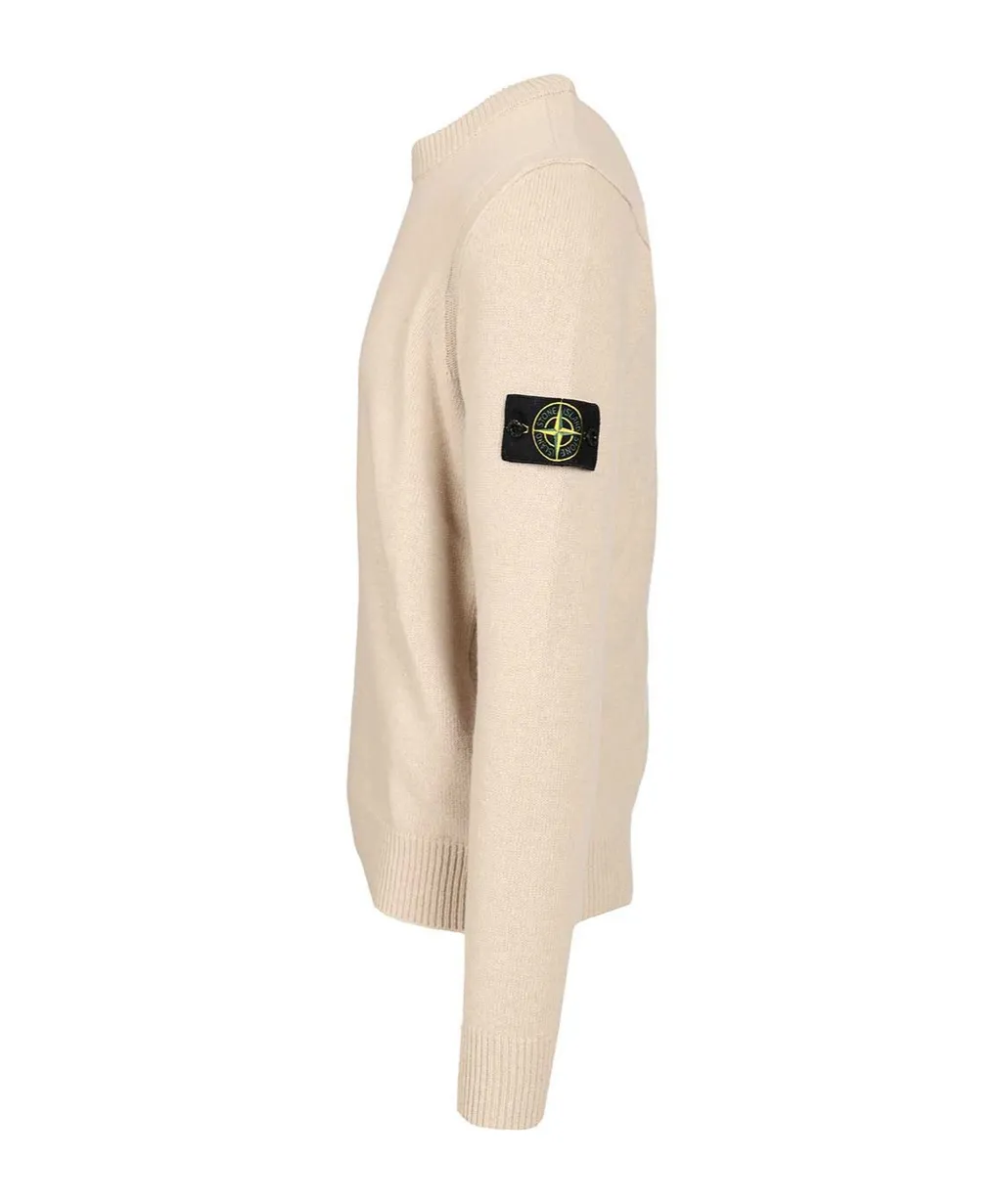 Badge Crew-Neck Sweater