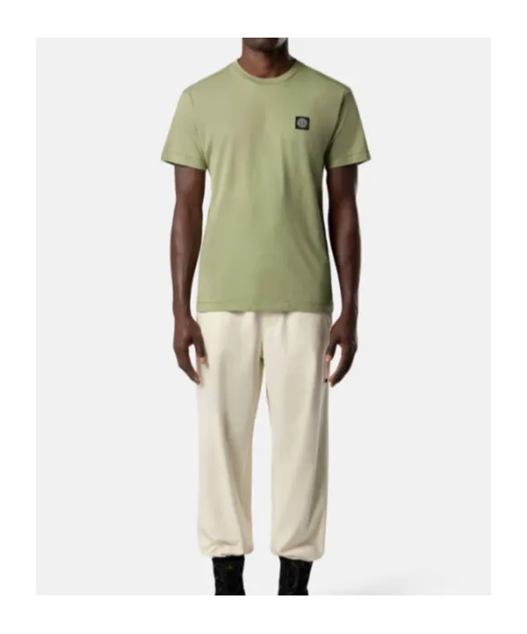 Stone Island Logo Patch Crewneck T-Shirt