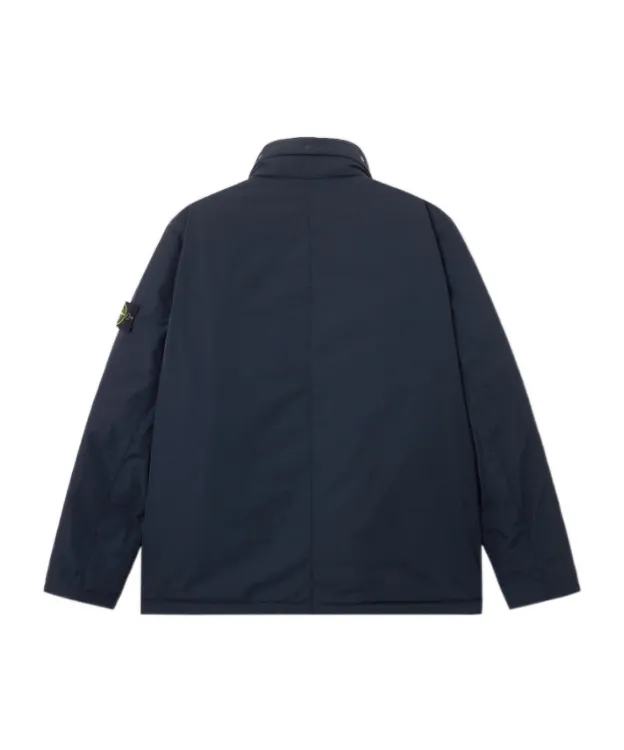 Stone Island Logo Patch Zip-Up Padded Jacket
