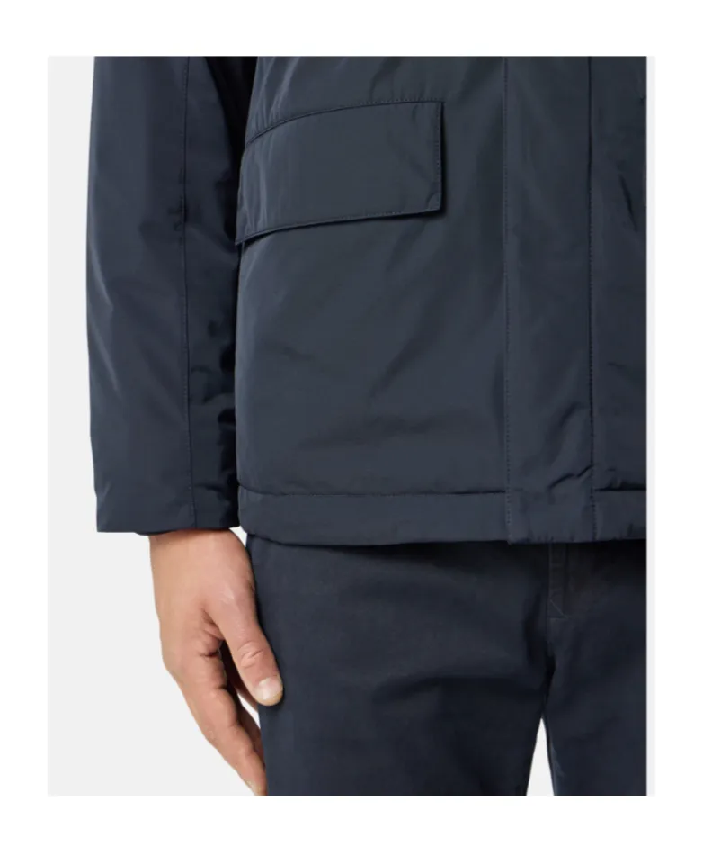 Stone Island Logo Patch Zip-Up Padded Jacket