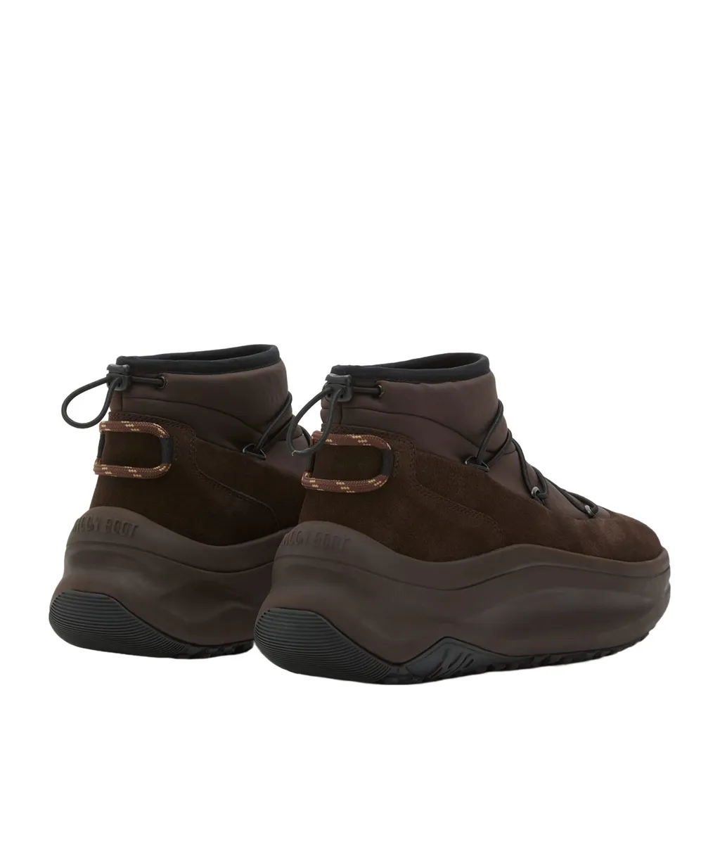 Moon Boot Lace-Up Platform Hi-Tops Sneakers