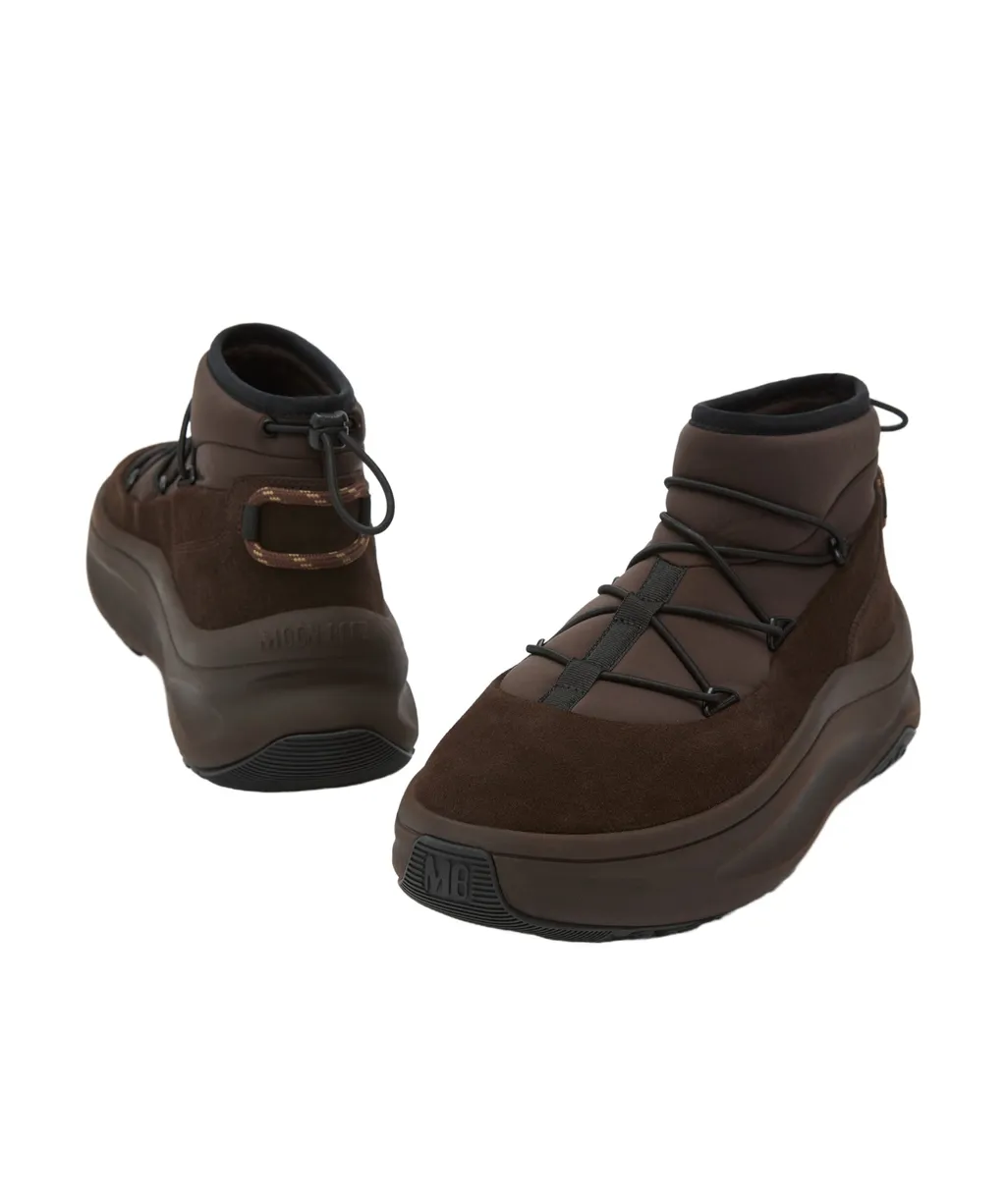 Moon Boot Lace-Up Platform Hi-Tops Sneakers