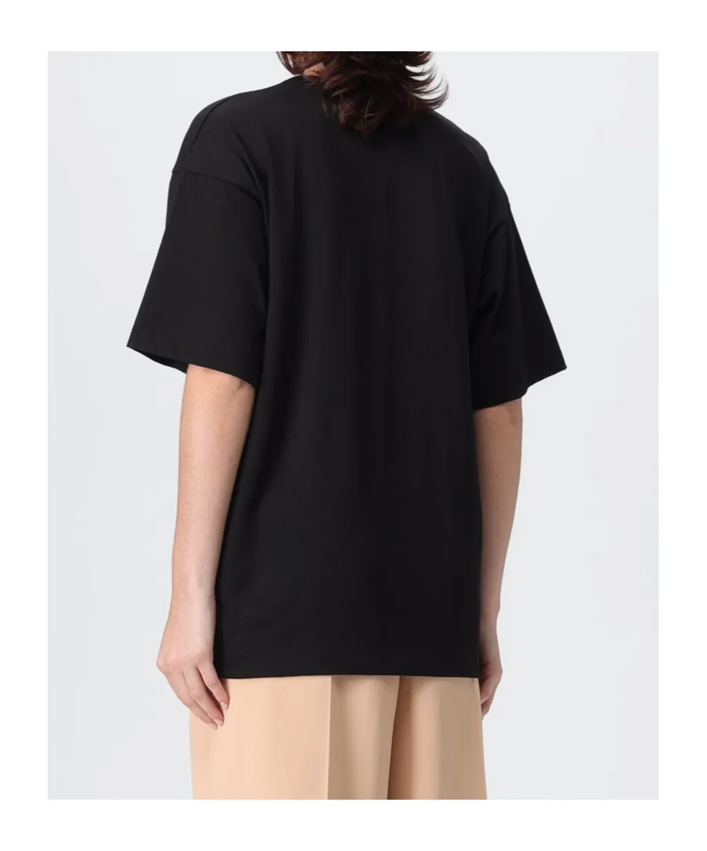 Alberta Ferretti Logo Printed Crewneck T-Shirt