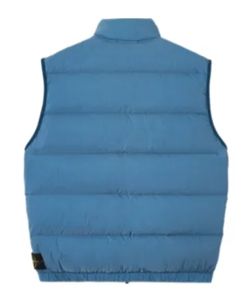 Stone Island Logo Patch Zip-Up Vest