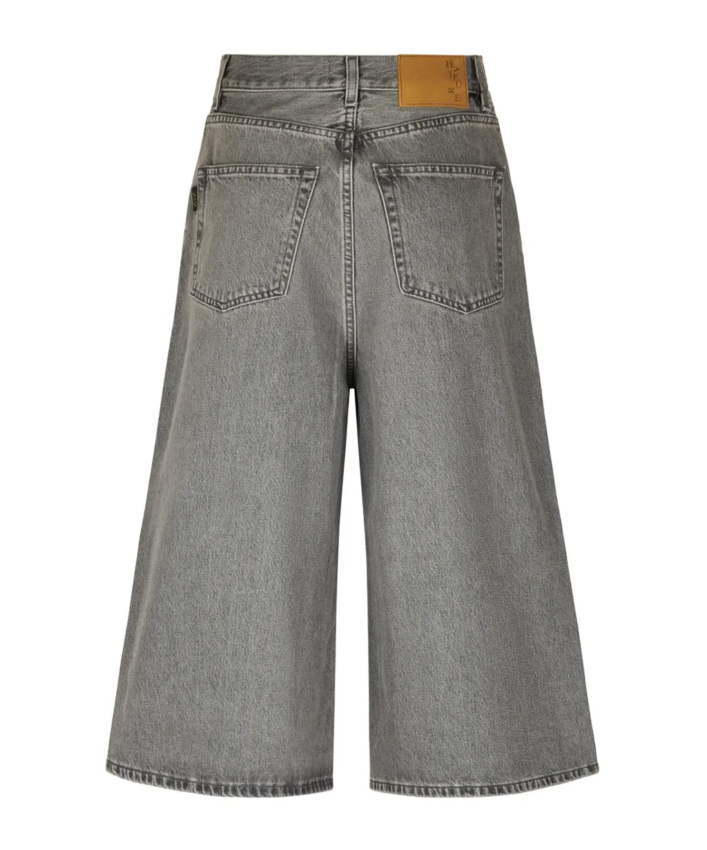 Denim Trousers With Belt Loops