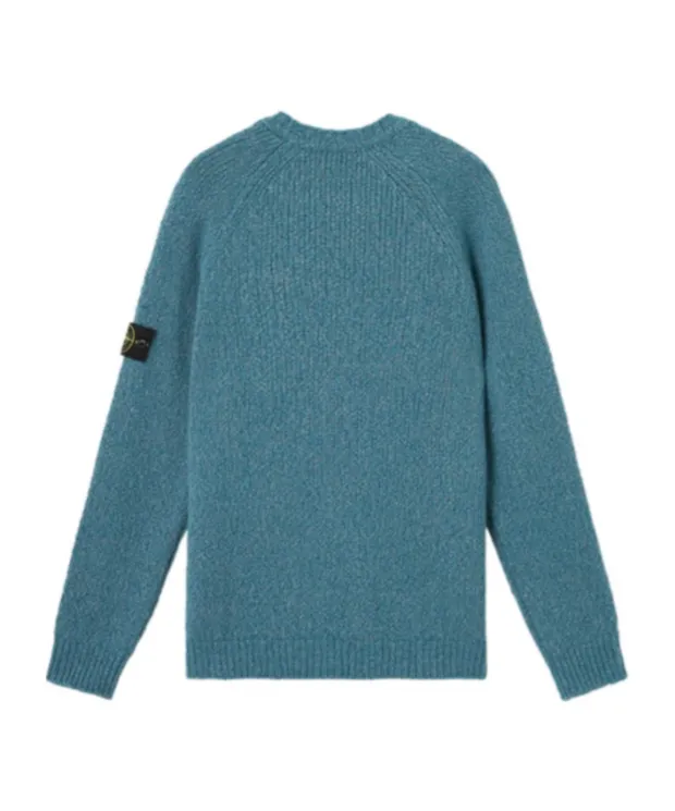Stone Island Logo Patch Crewneck Sweater