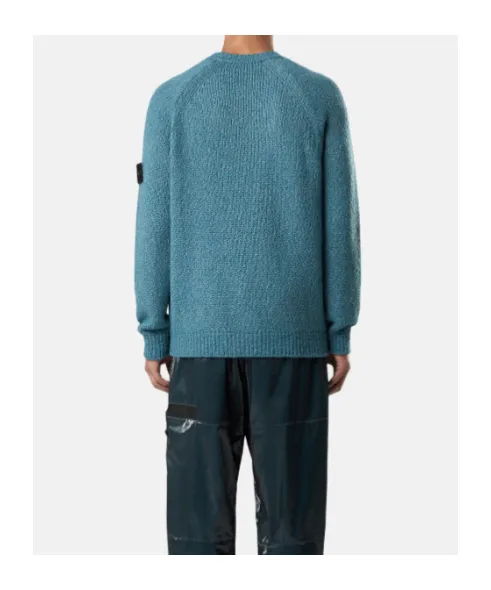 Stone Island Logo Patch Crewneck Sweater