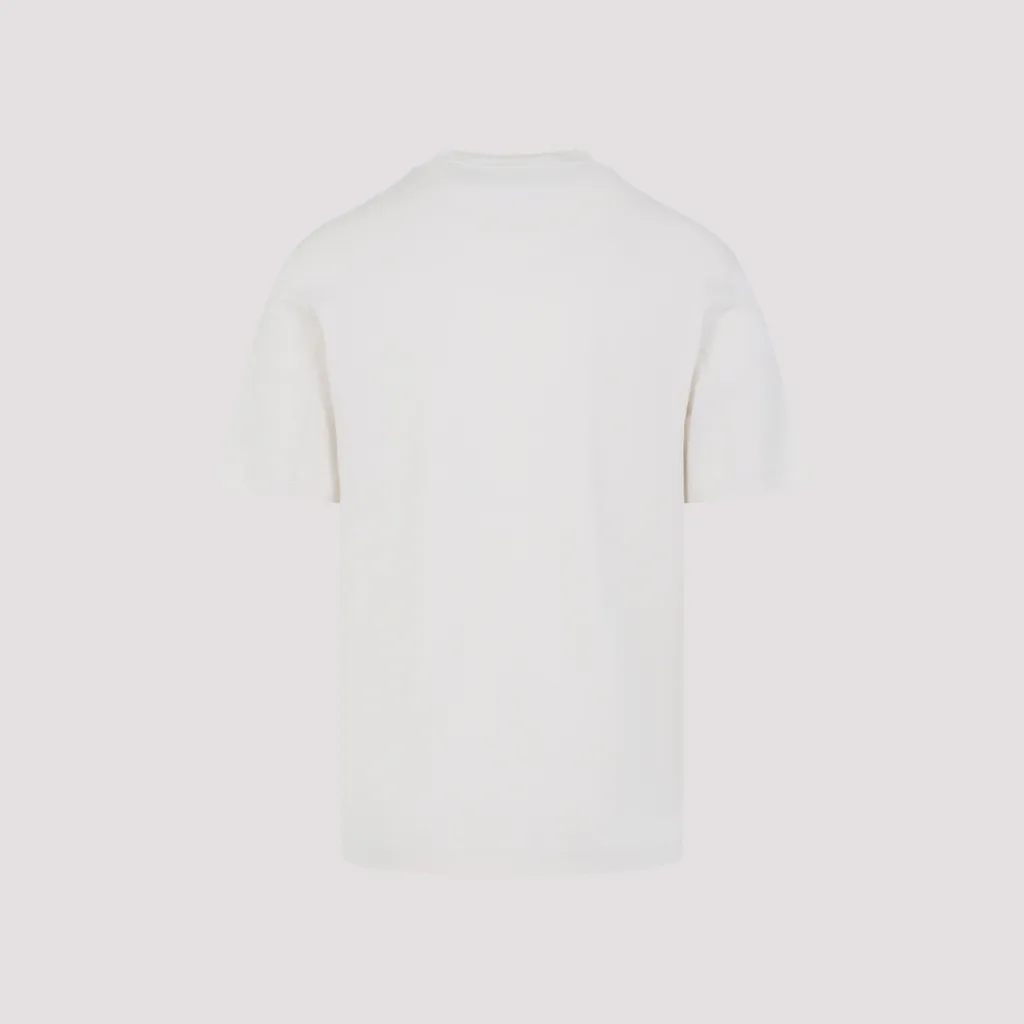 Brunello Cucinelli Logo Detailed Crewneck T-Shirt