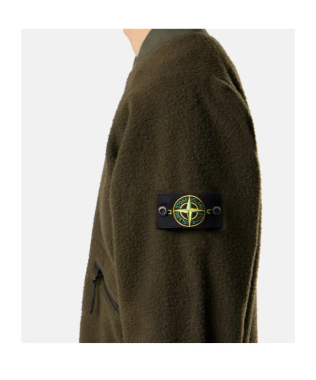 Logo-Patch Bomber Jacket