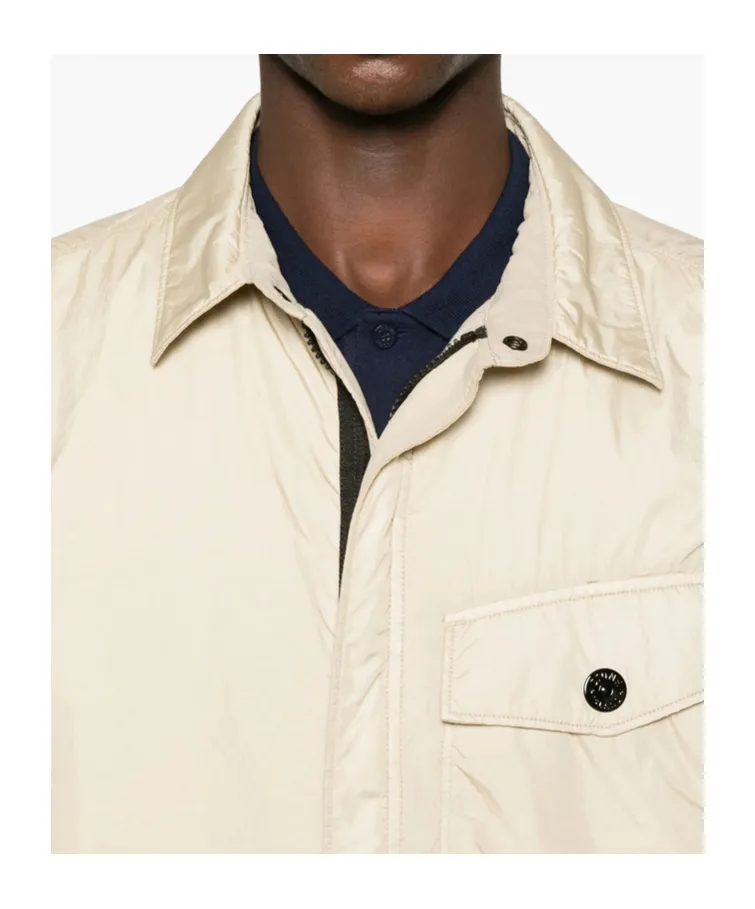 Stone Island Compass Patch Zip-Up Jacket