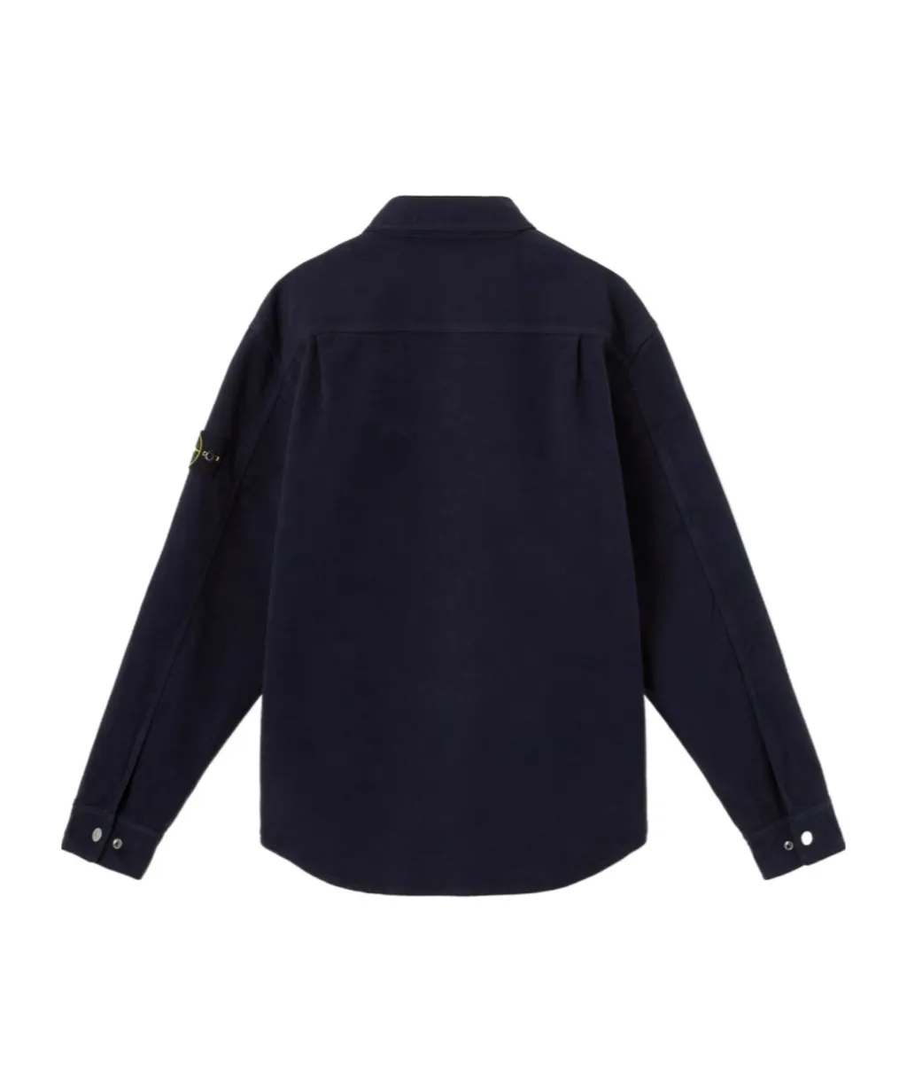 Stone Island Logo Patch Overshirt