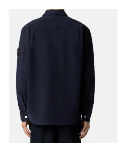 Stone Island Logo Patch Overshirt
