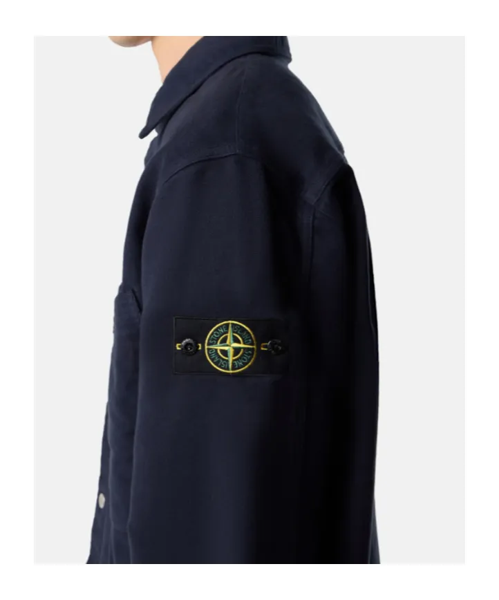 Stone Island Logo Patch Overshirt