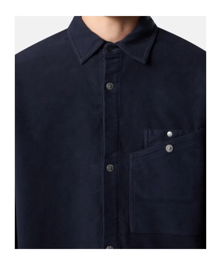 Stone Island Logo Patch Overshirt