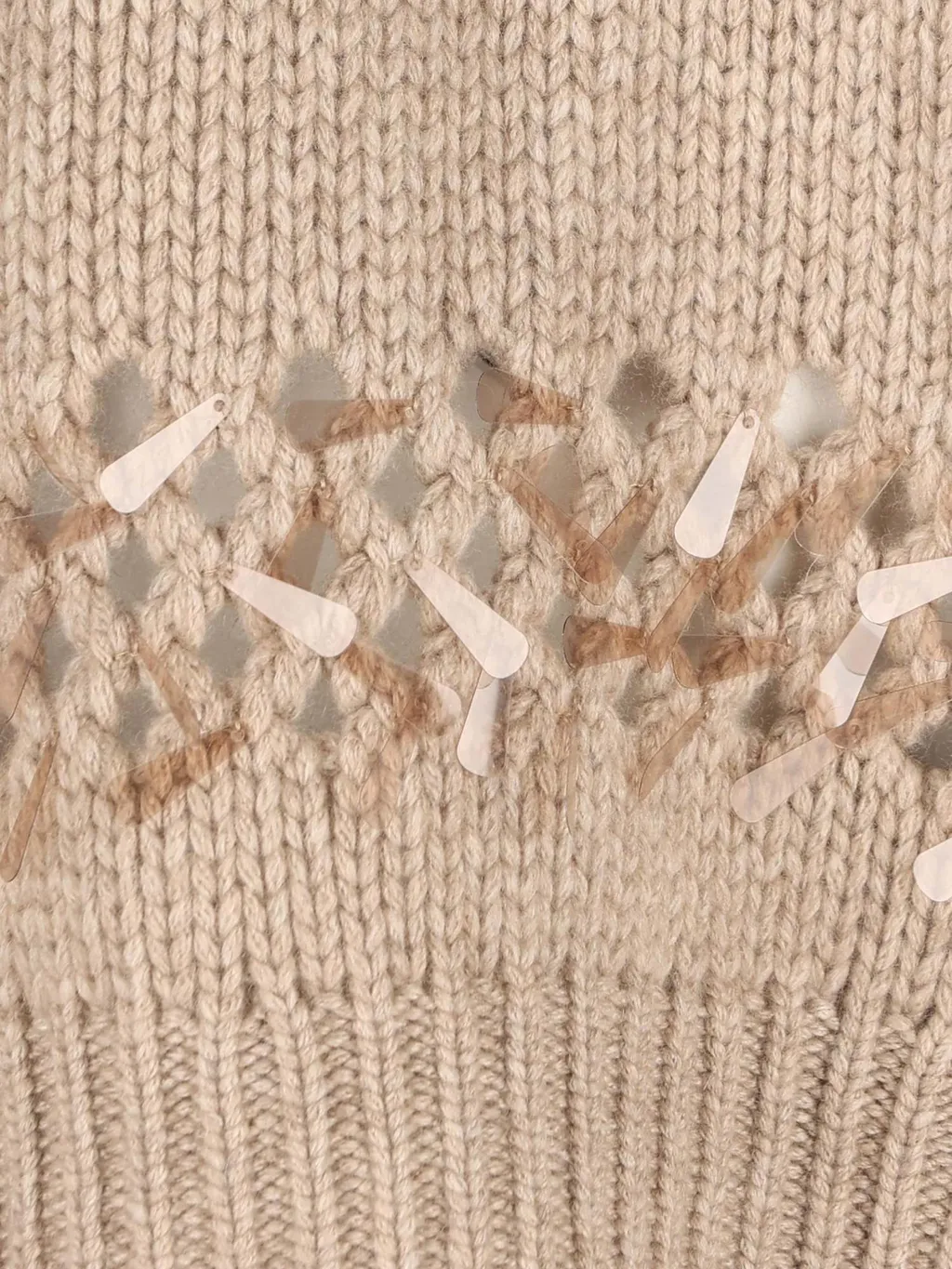 Brunello Cucinelli Embellished Turtleneck Jumper