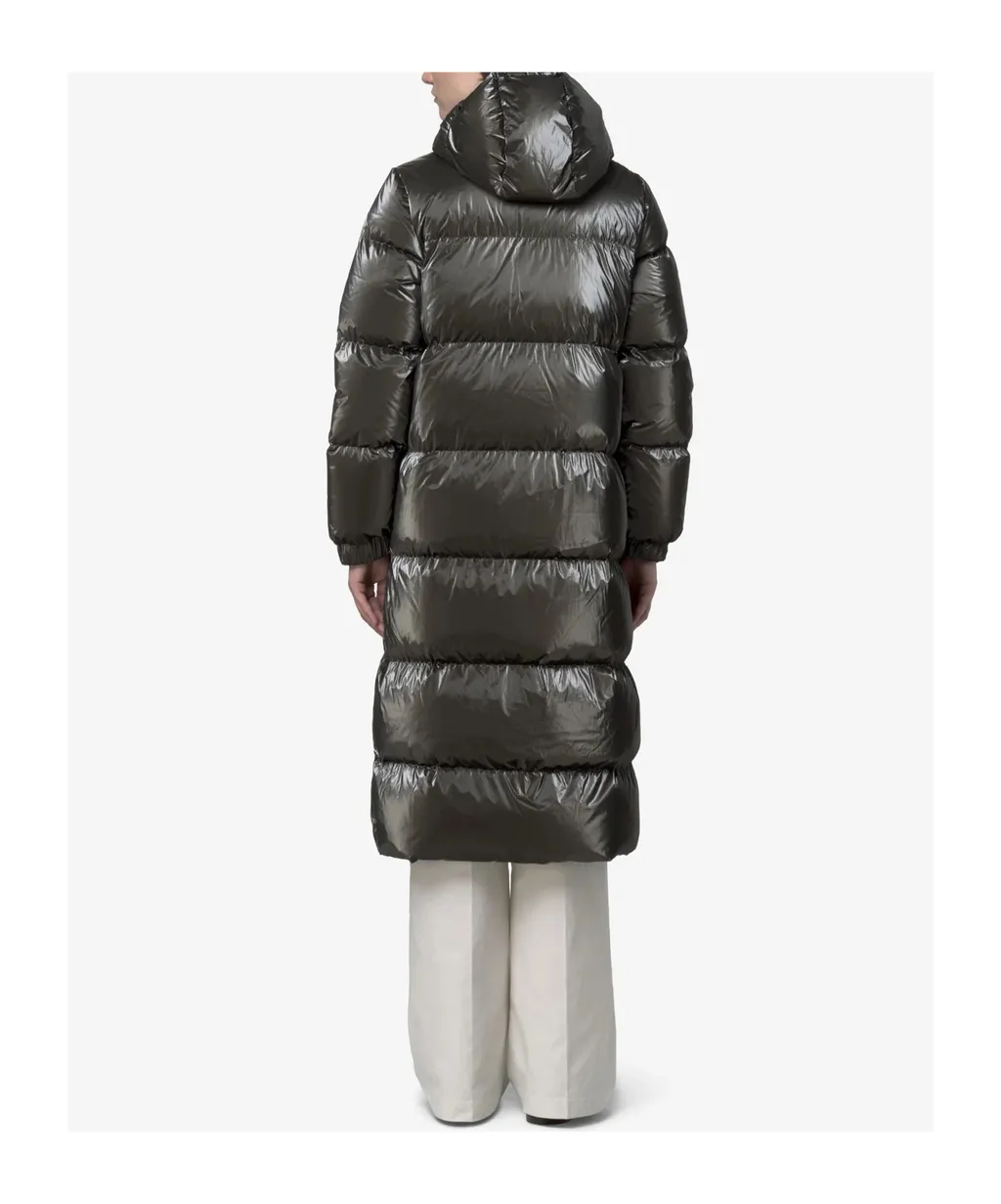 Hooded Quilted Down Jacket