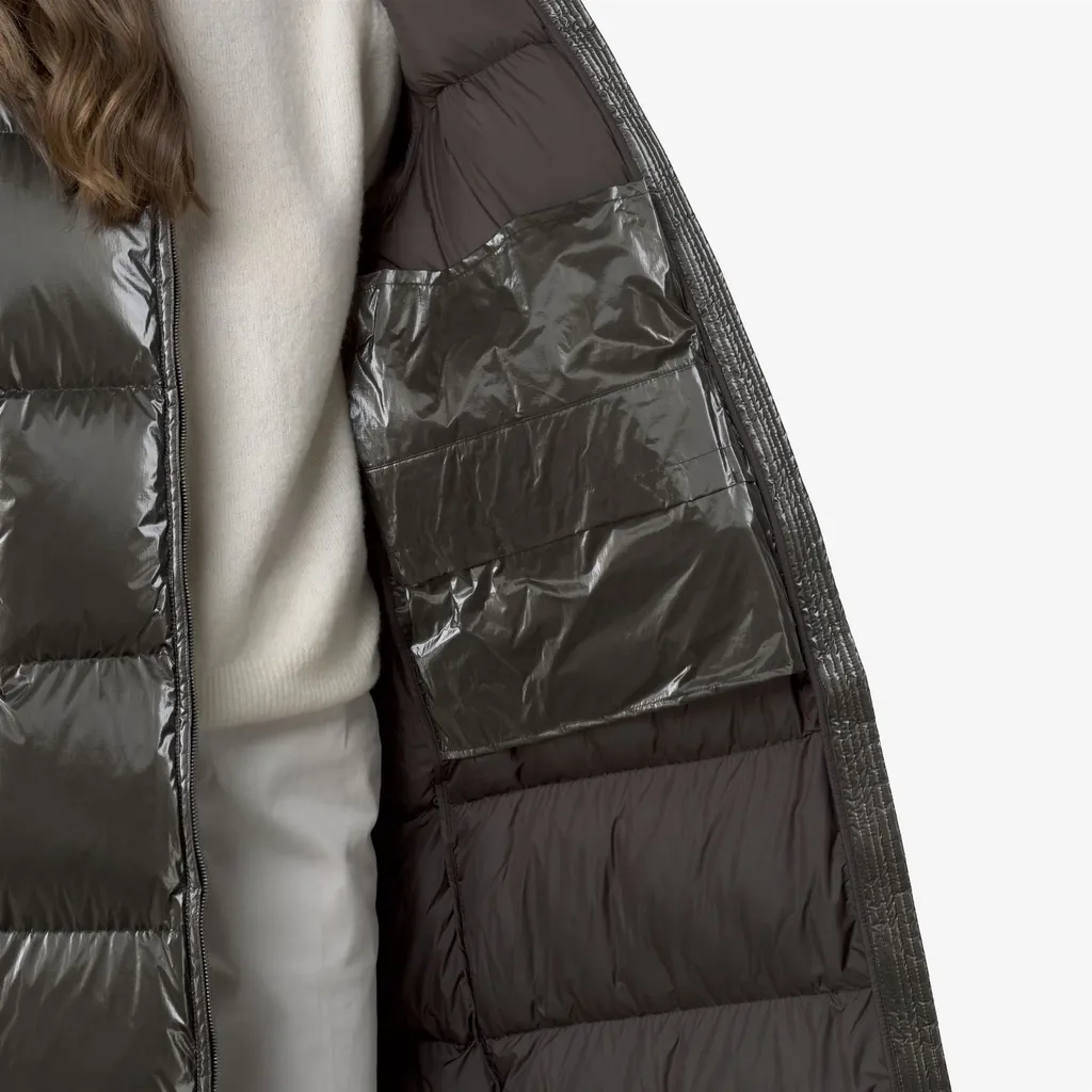 Hooded Quilted Down Jacket