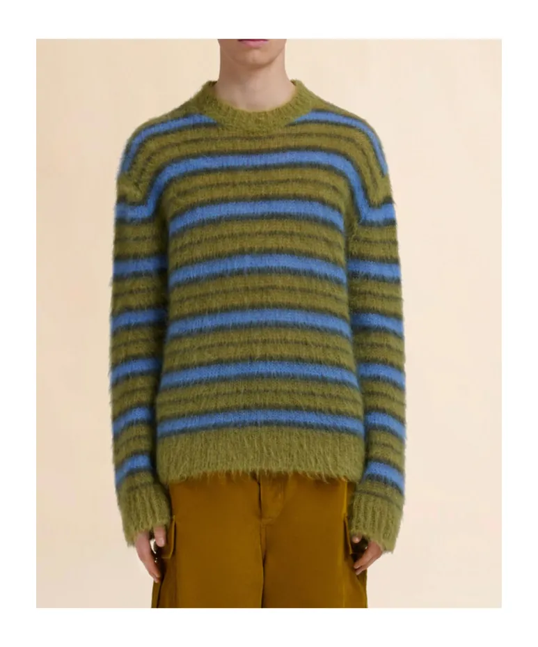 Marni Striped Crewneck Jumper
