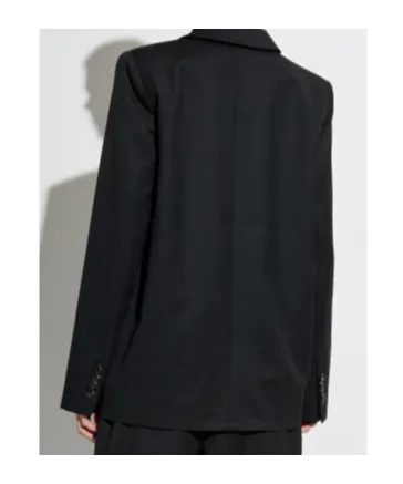 Double-Breasted Wool Blazer