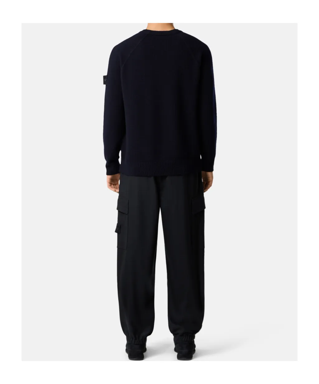 Stone Island Logo Patch Crewneck Jumper