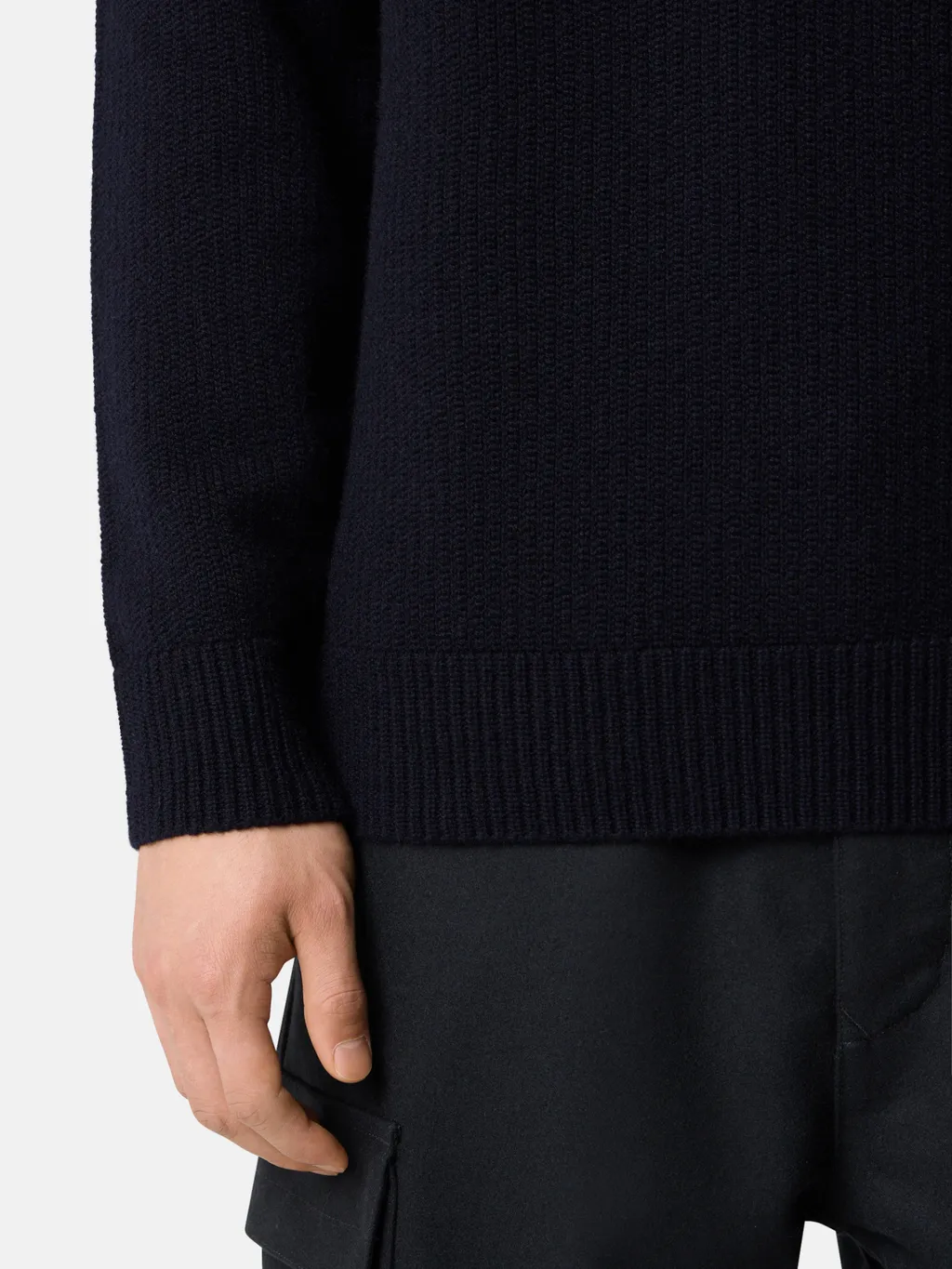 Stone Island Logo Patch Crewneck Jumper