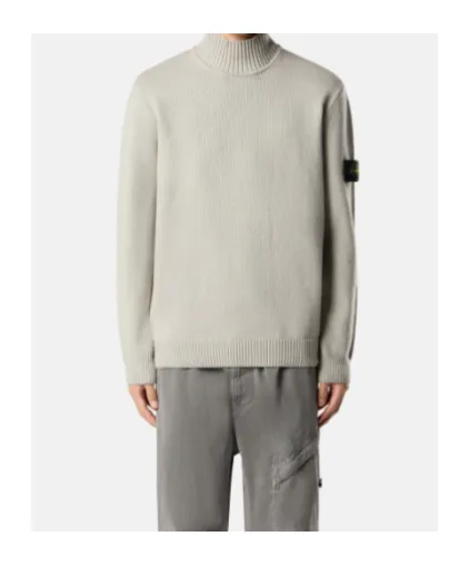 Ribbed Turtleneck Sweater