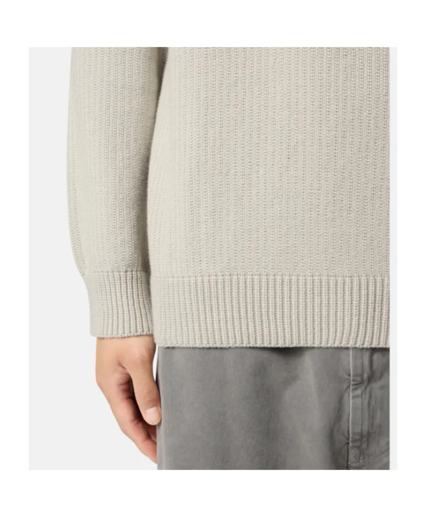 Ribbed Turtleneck Sweater