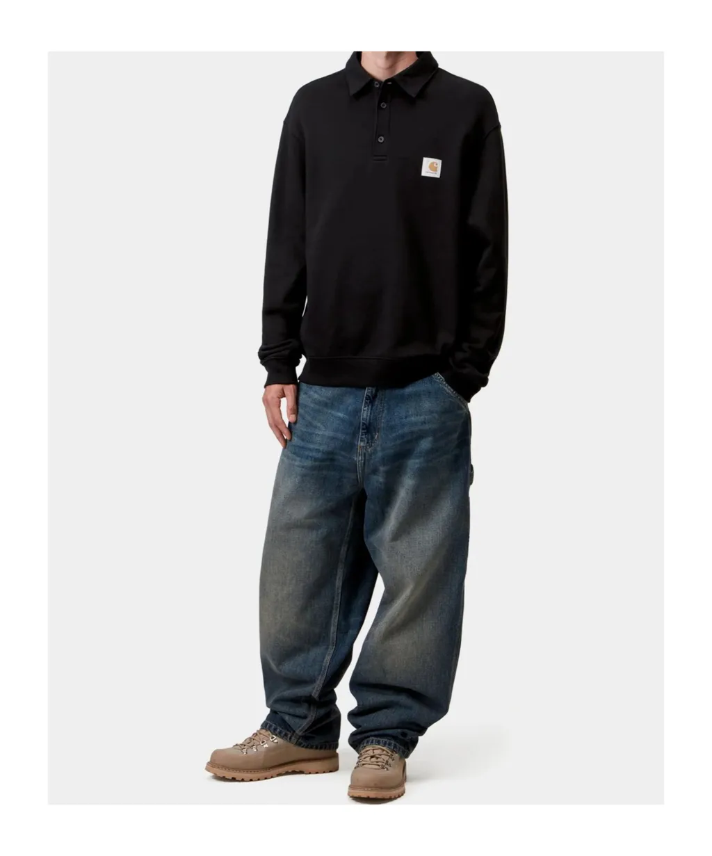 Carhartt Wip Logo Patch Polo Shirt