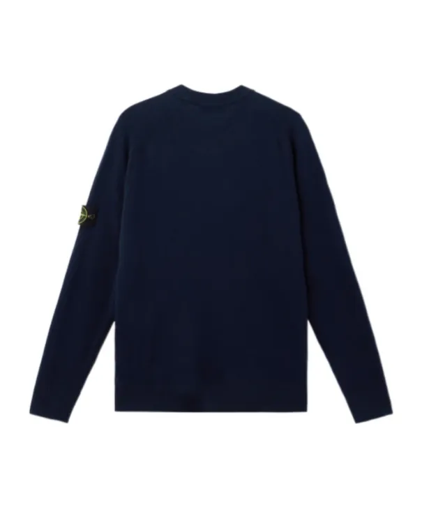 Stone Island Logo Patch Crewneck Jumper