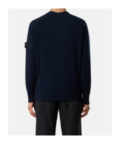 Stone Island Logo Patch Crewneck Jumper