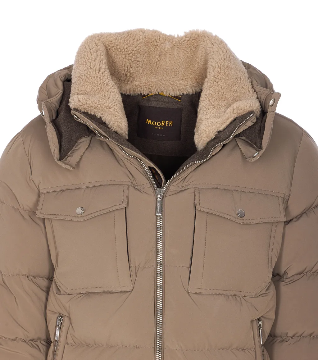 Moorer Hooded Puffer Jacket