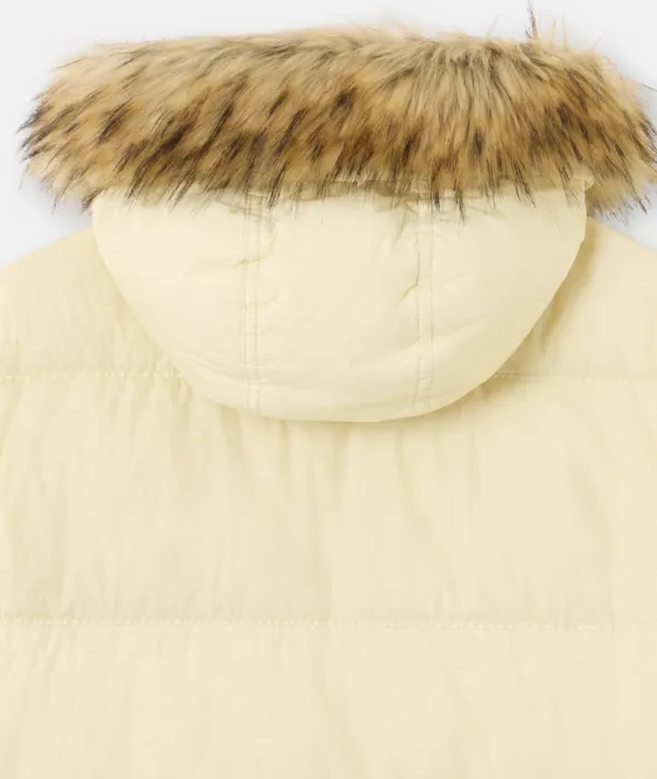 Down Parka With Anti-Drop And Wind Resistance