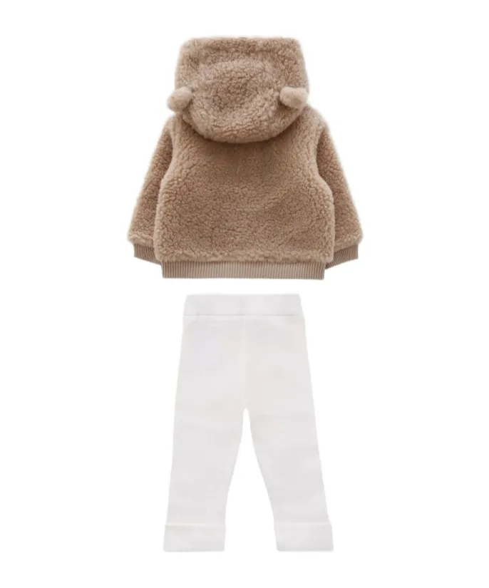 Moncler Enfant Logo Embroidered Set