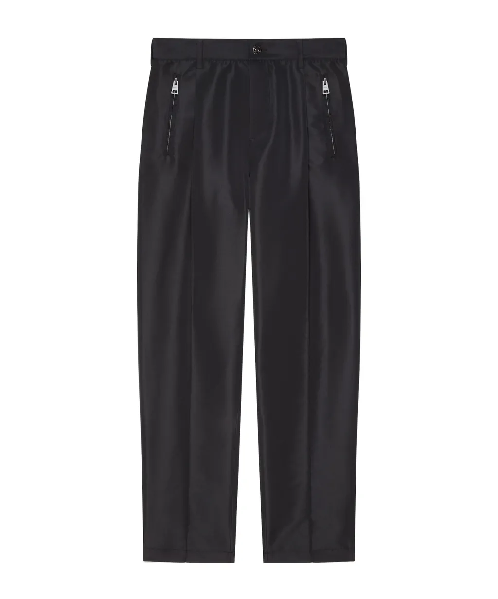 Straight-Leg Trousers