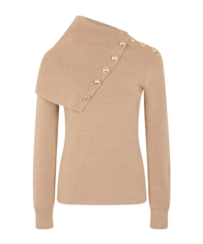 Paco Rabanne Oversize Turtleneck Jumper