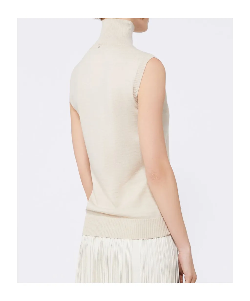 Sportmax Turtleneck Sleeveless Jumper