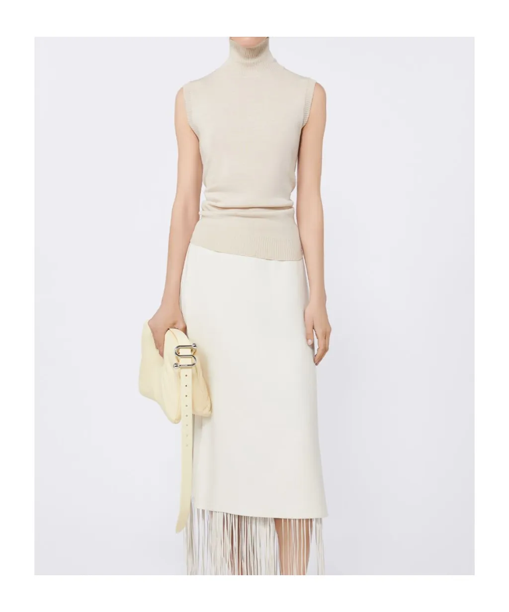Sportmax Turtleneck Sleeveless Jumper