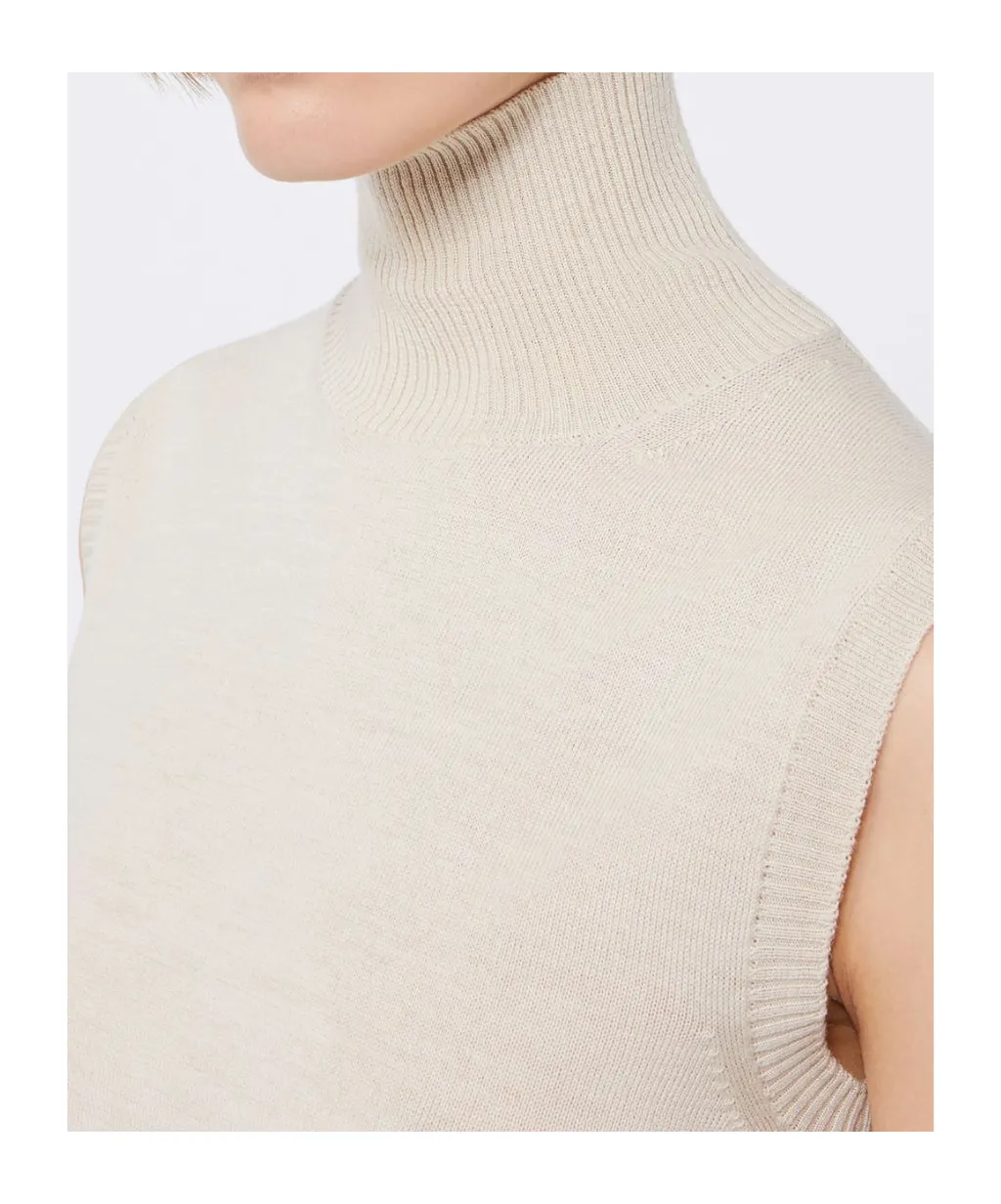 Sportmax Turtleneck Sleeveless Jumper