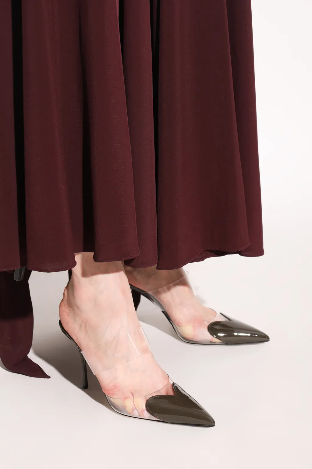 90Mm Le CŒUr Strap Mules