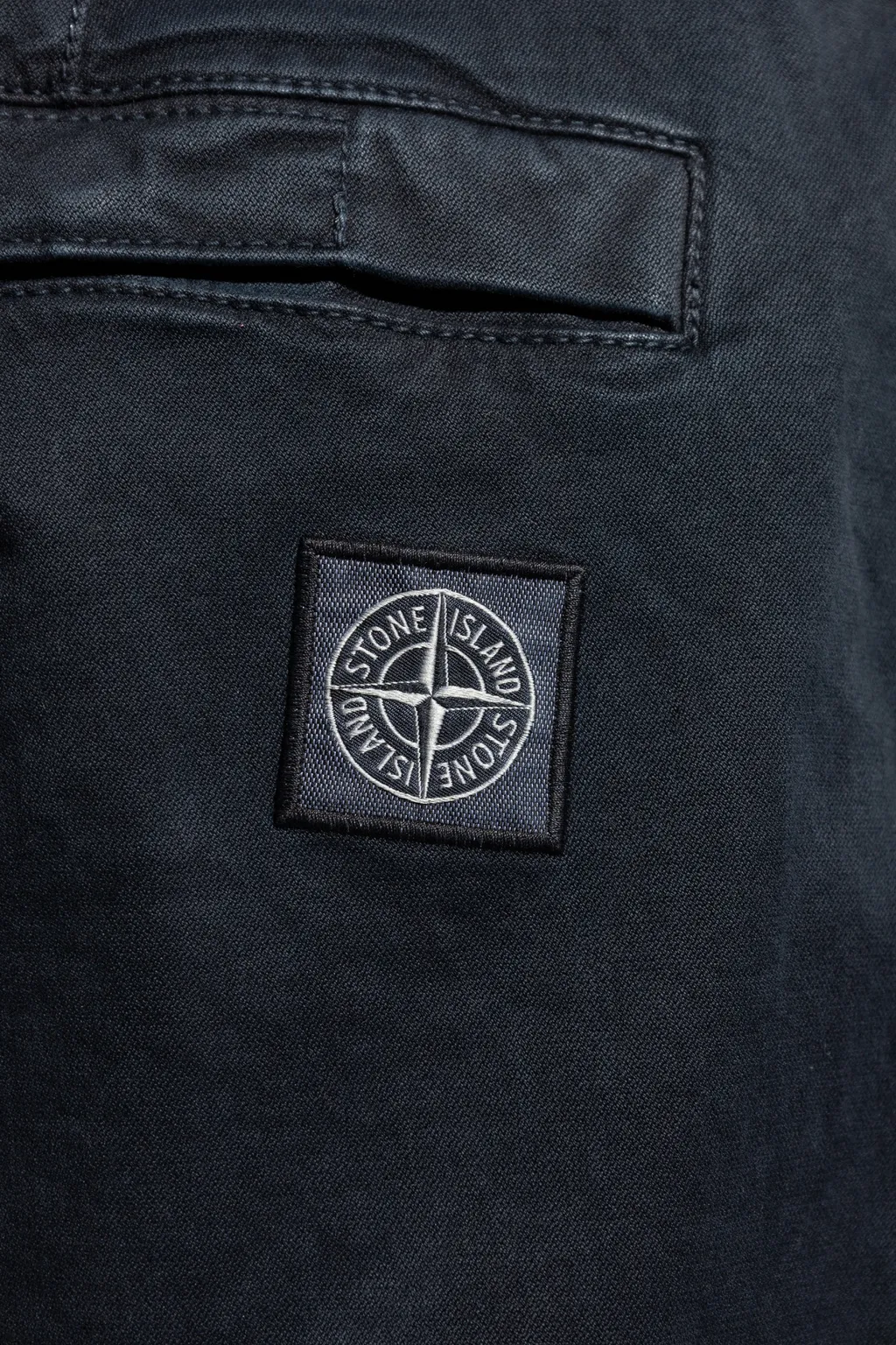 Stone Island Compass Patch Straight-Leg Trousers