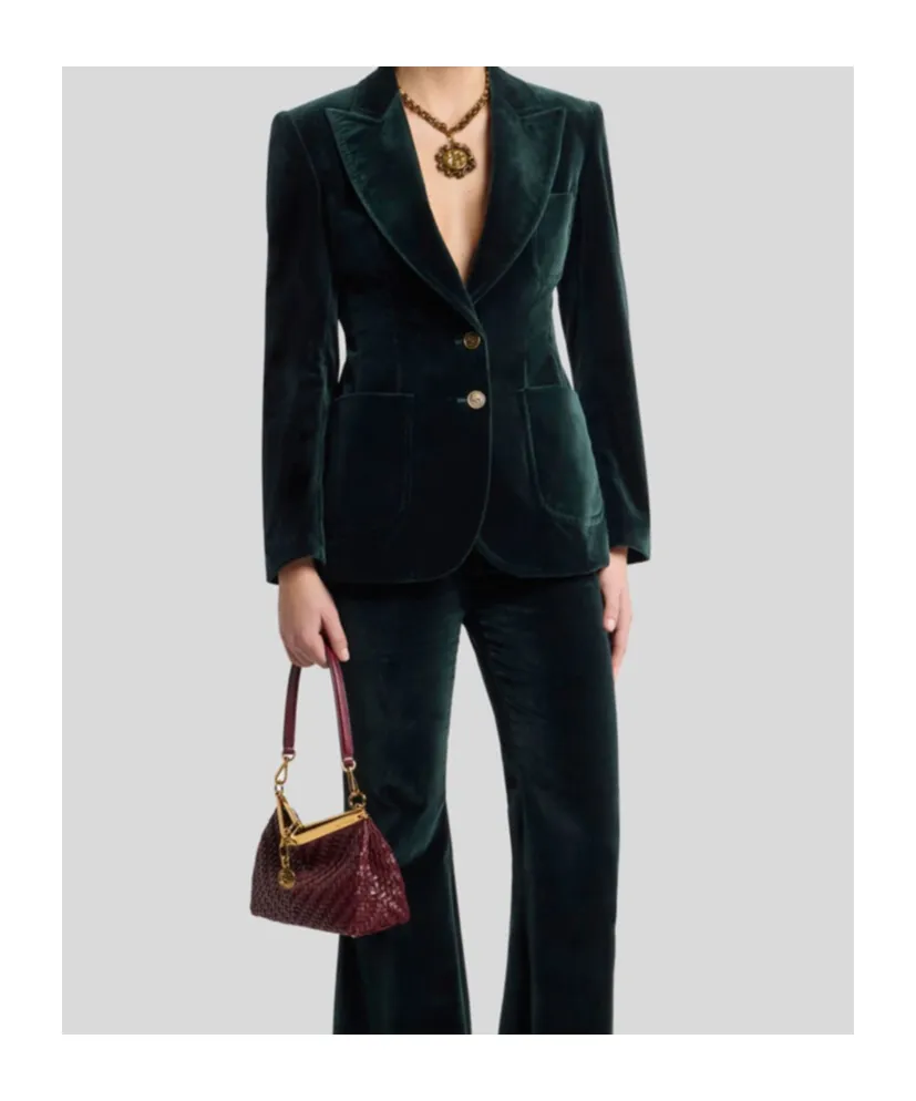 Etro Stretch Velvet Jacket