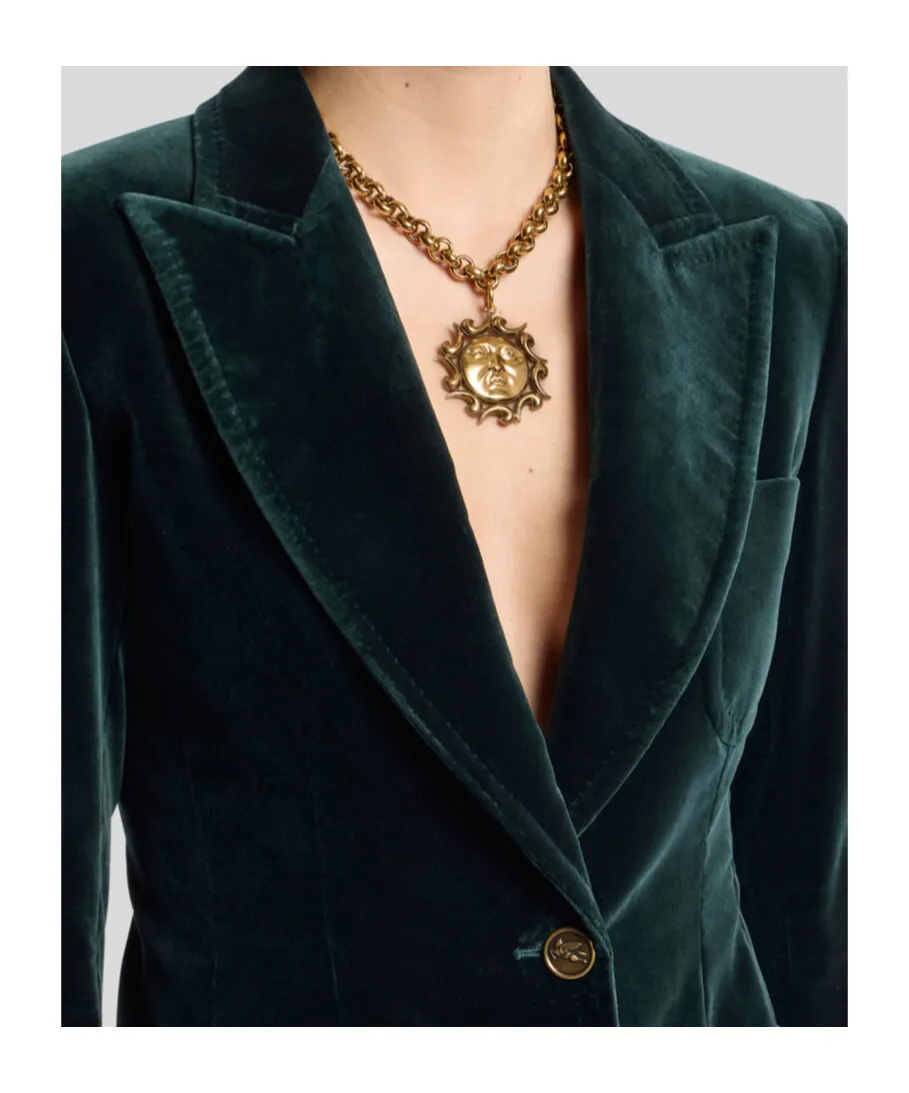 Etro Stretch Velvet Jacket