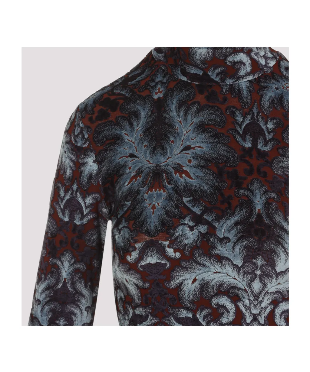 Etro Paisley Printed Midi Dress
