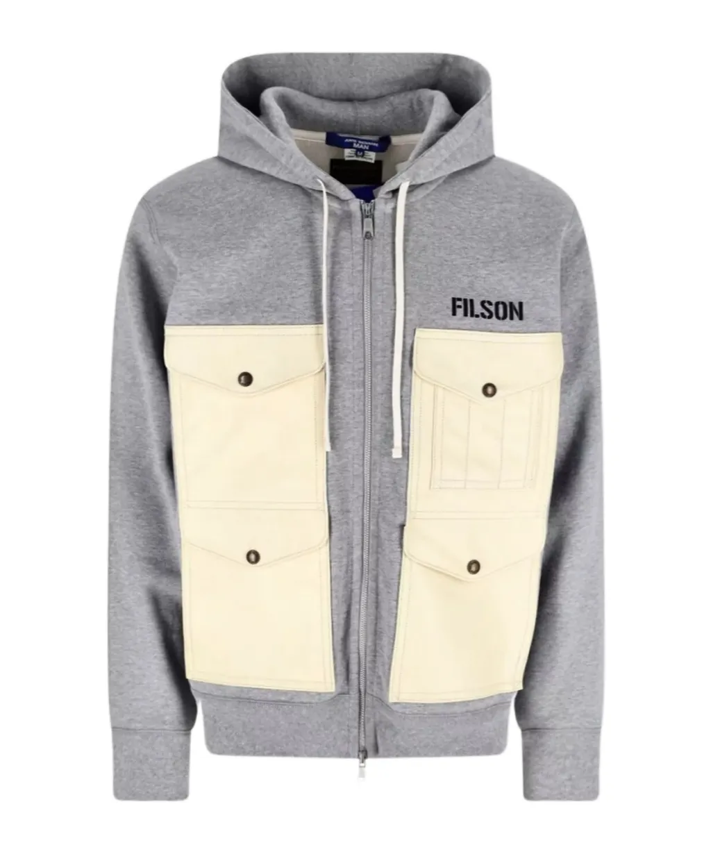 Junya Watanabe Man Drawstring Zip-Up Jacket
