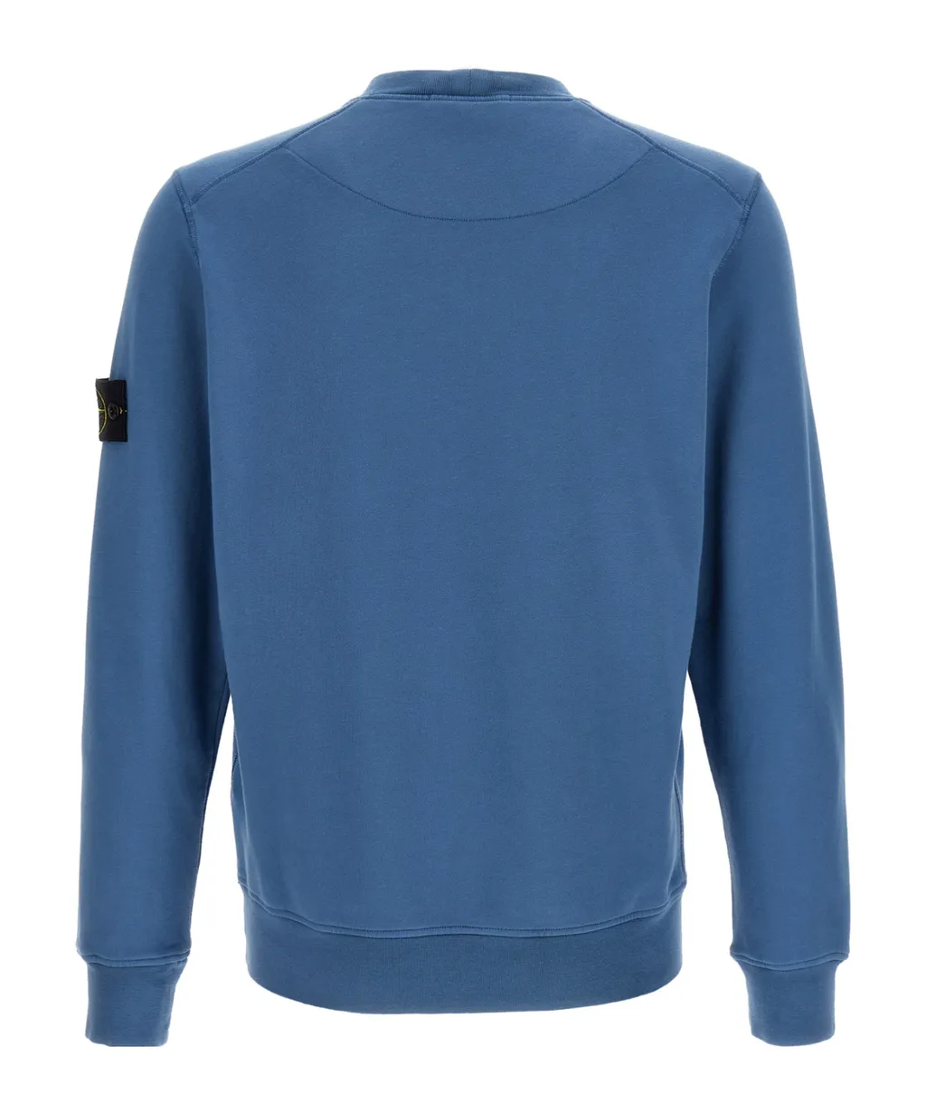 Stone Island Logo Patch Crewneck Sweatshirt